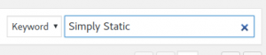 wordpress search